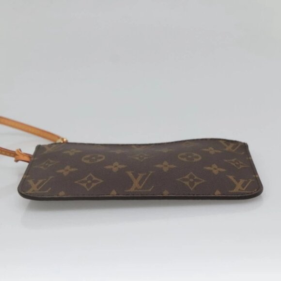 LOUIS VUITTON Monogram Neverfull PM Pouch LV Auth 138752 - Picture 7 of 16